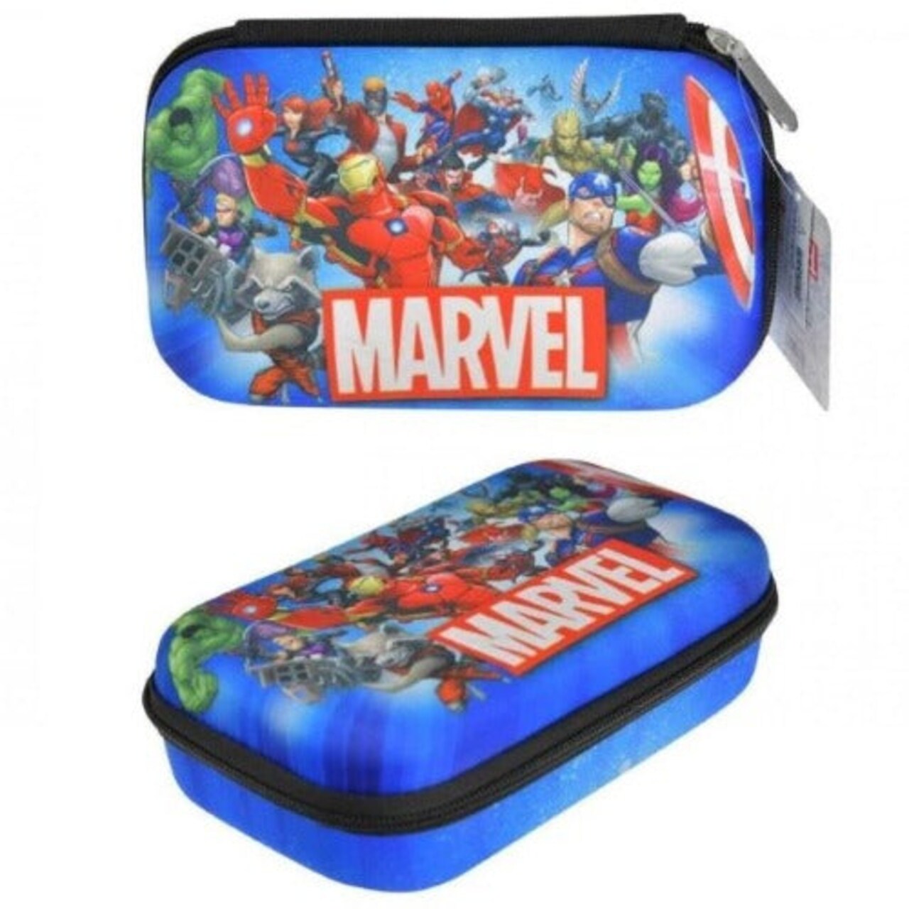 Avengers Marvel Eva Pencil Case Durable Molded Design Kids School Supplies